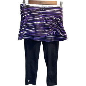 Super Cute skirt with leggings Athleta EUC XS